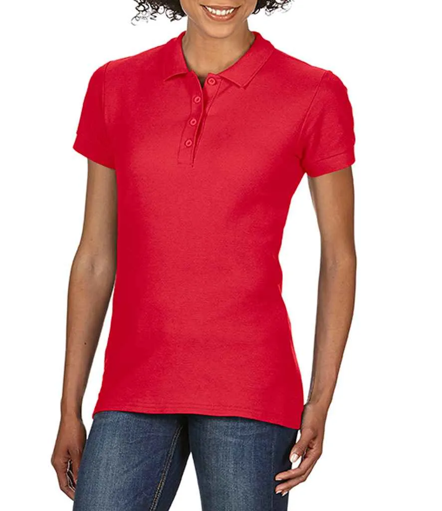 Gildan SoftStyle Double Pique Polo Shirt (Ladies)