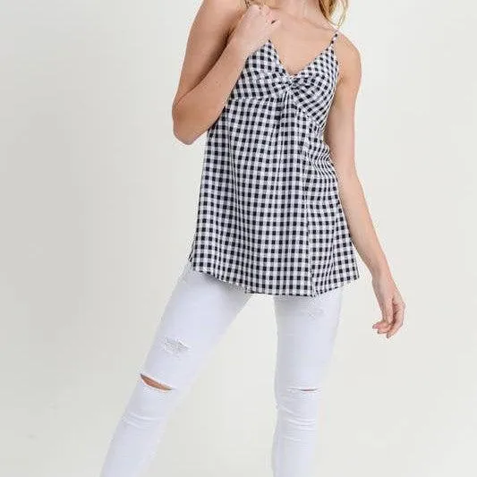 Gina Gingham Tank