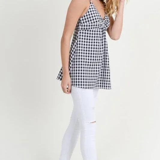 Gina Gingham Tank