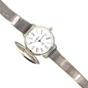 Glenn Bradford 18kt White Gold Hunter Watch