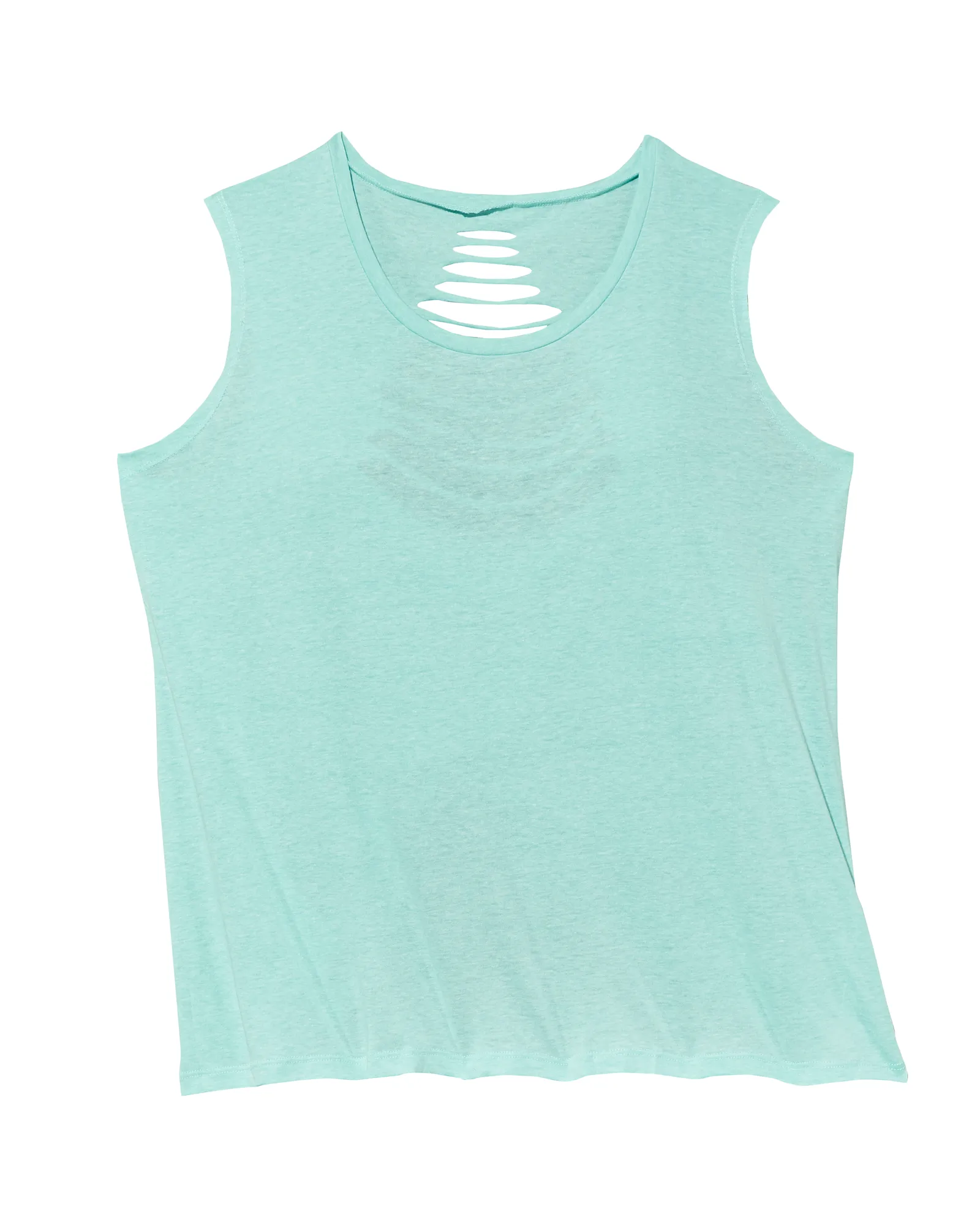 Harissa Tank with Open Back | Light Blue