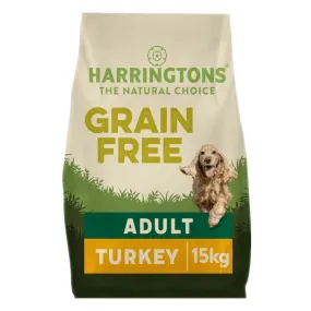 Harringtons Dog Adult Grain Free Turkey & Sweet Potato 15kg