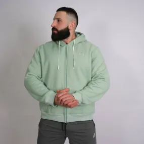 Heavy Fleece Jacket Light Green