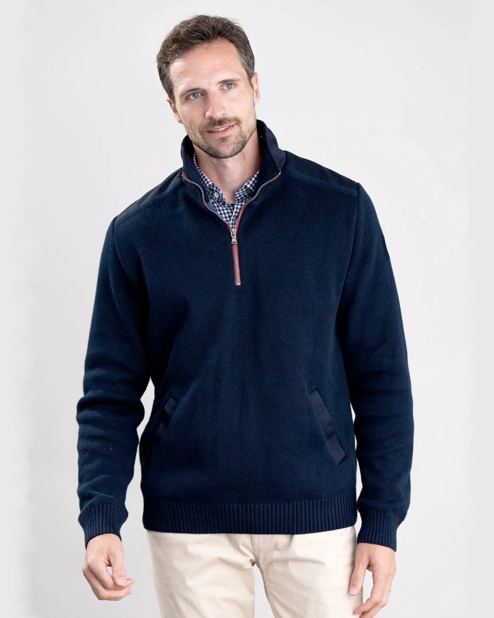 Holebrook Peter Zip Neck