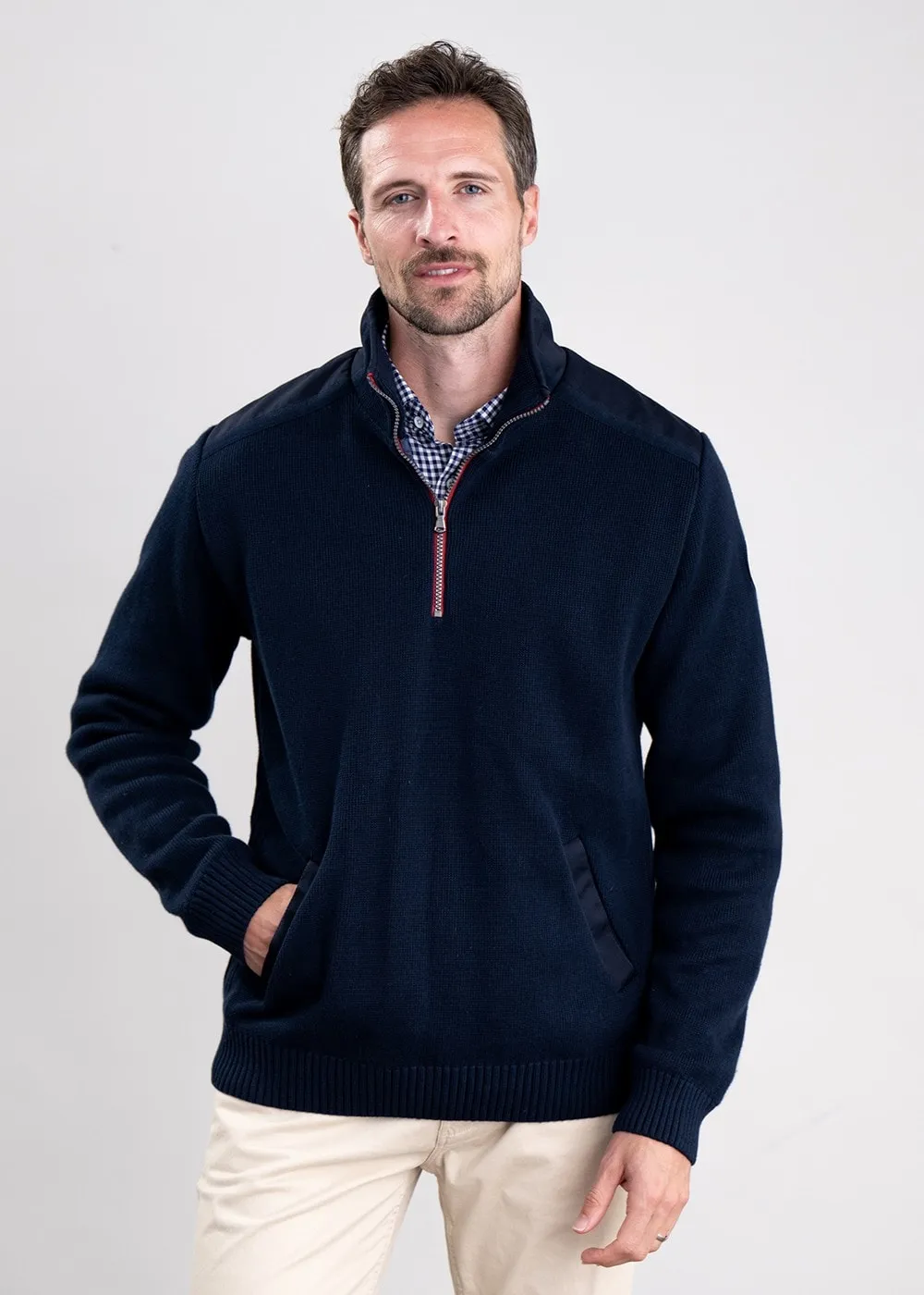 Holebrook Sweden Peter 1/4 Zip WP Windproof Sweater