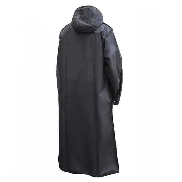 Hooded Elegant Thick Unisex Raincoat