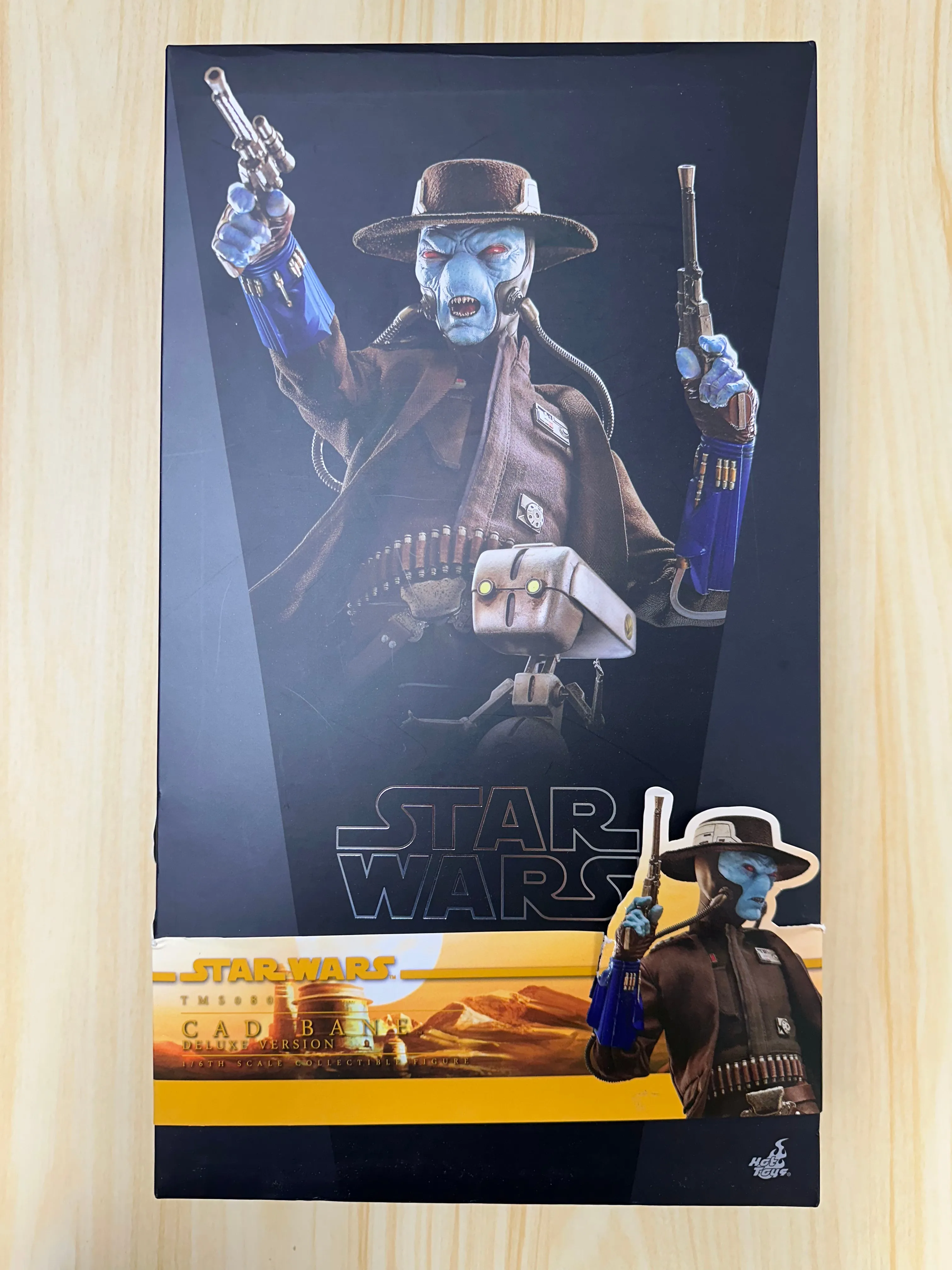 Hottoys Hot Toys 1/6 Scale TMS080 TMS 080 Star Wars The Book of Boba Fett - Cad Bane (Deluxe Version) Action Figure NEW (Poor Box)