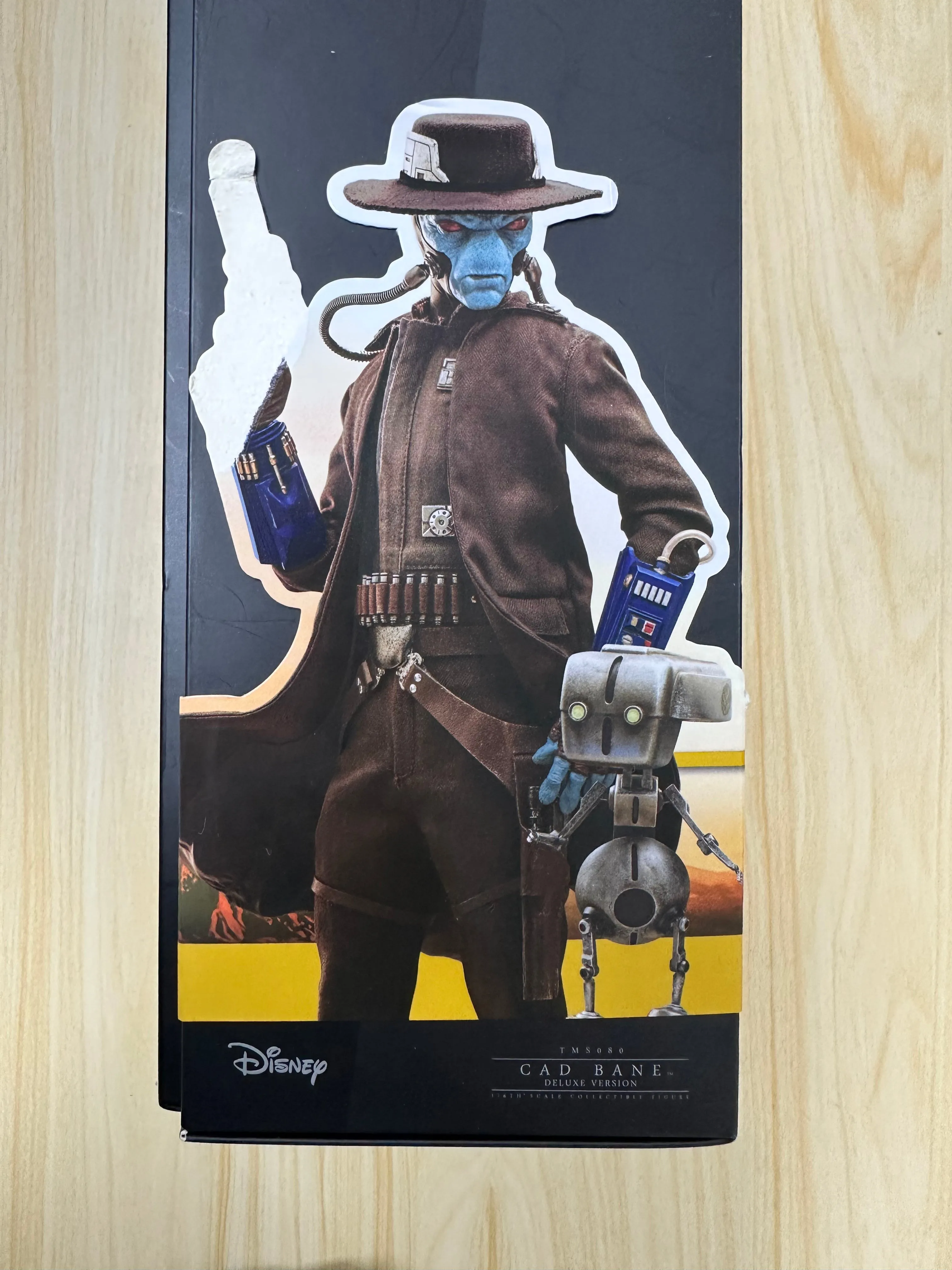 Hottoys Hot Toys 1/6 Scale TMS080 TMS 080 Star Wars The Book of Boba Fett - Cad Bane (Deluxe Version) Action Figure NEW (Poor Box)