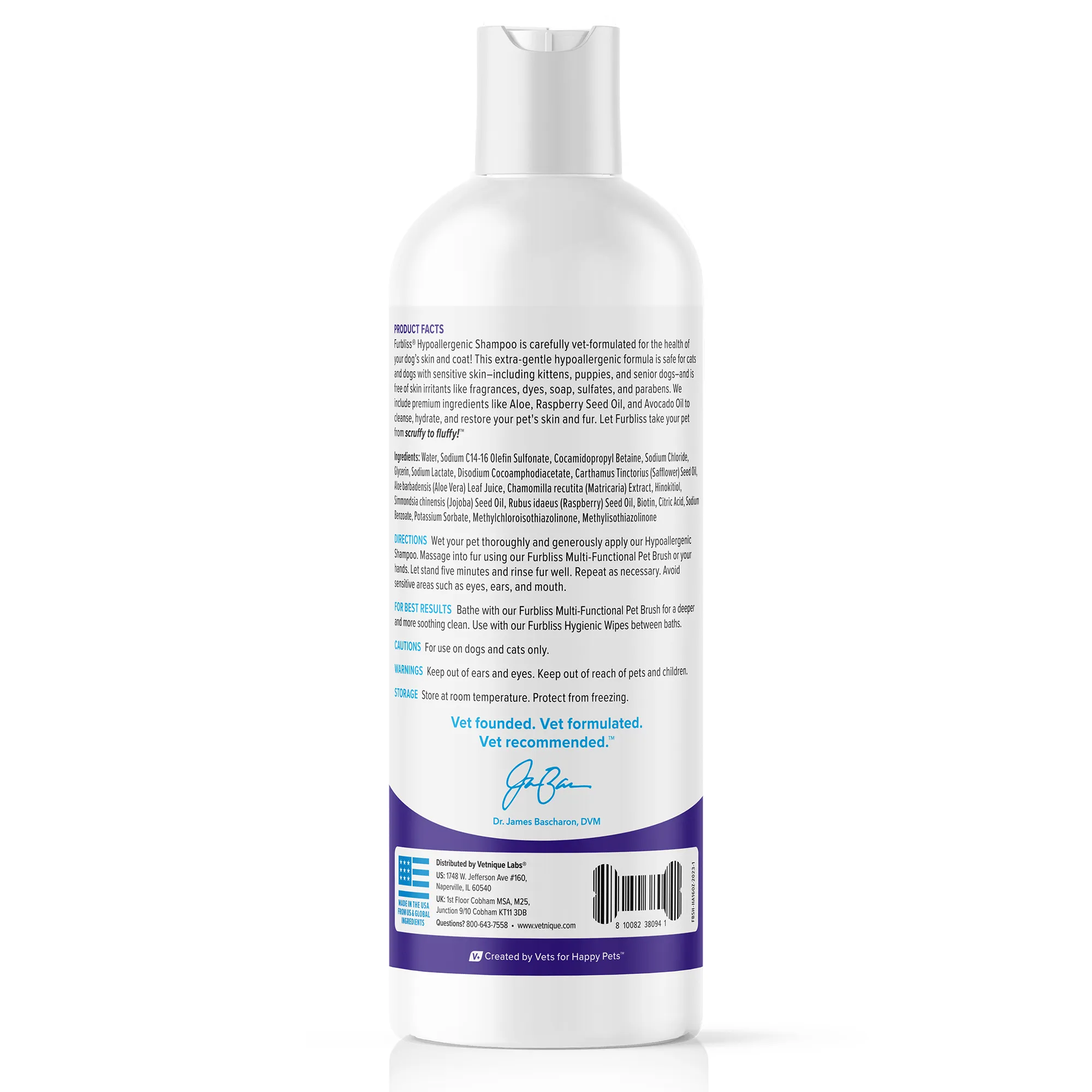 Hypoallergenic Sensitive Skin Shampoo