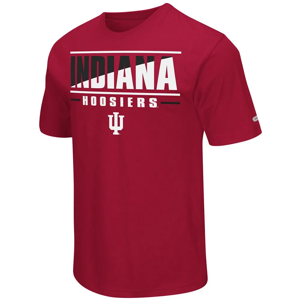 Indiana Hoosiers Colosseum Red Lightweight Breathable Active Workout T-Shirt