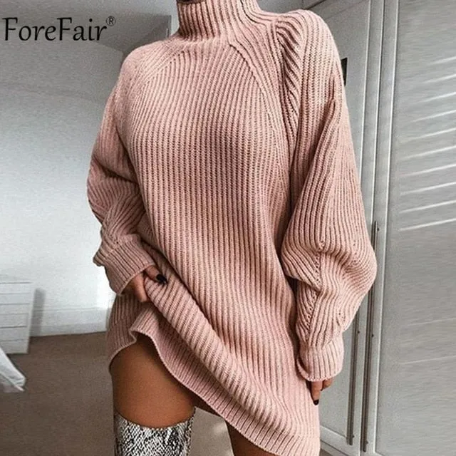 Ishani Long Sleeve Sweater Dress