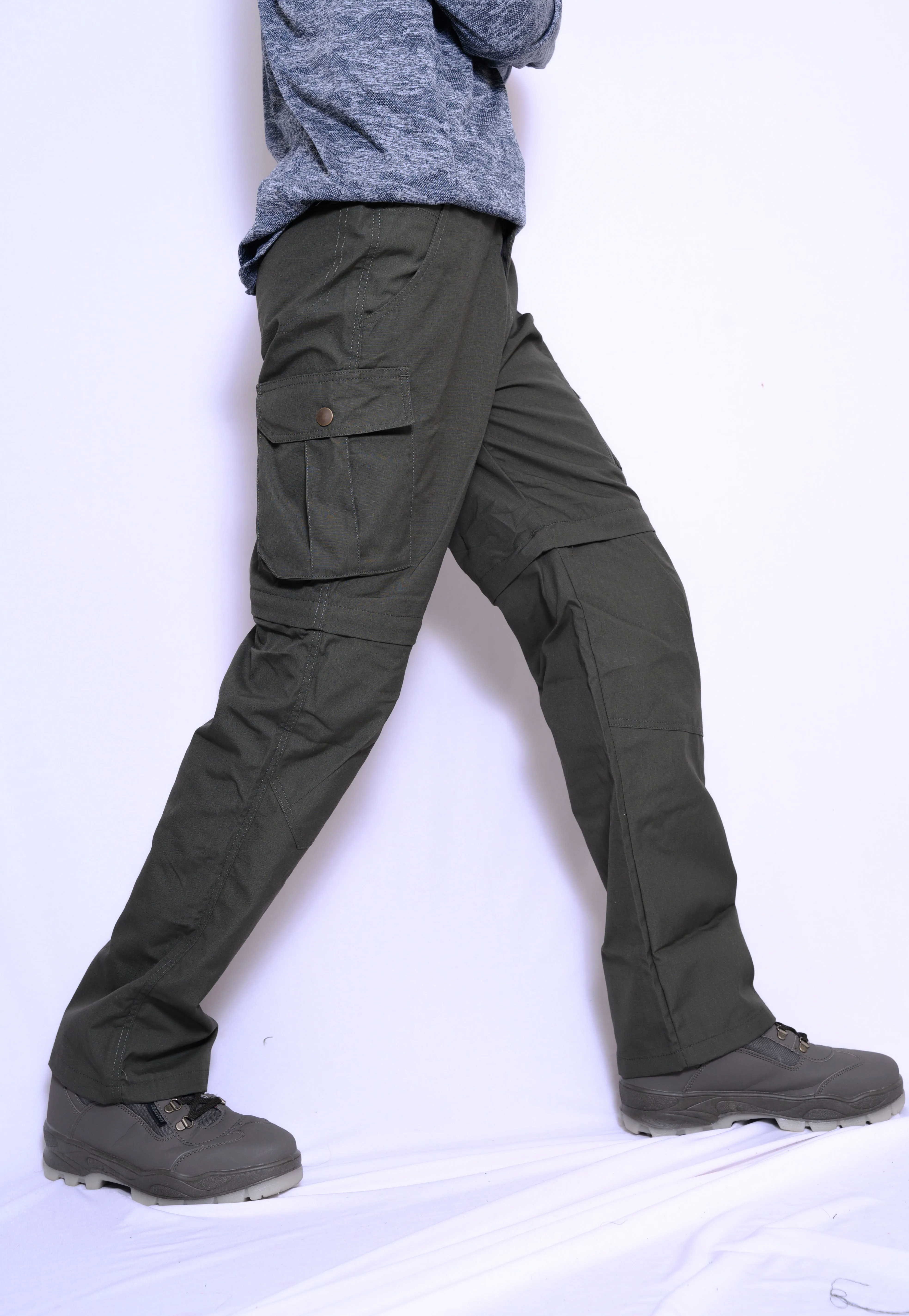 JAG Special Forces Cargo Convertible Trekking, Hiking & Travel Pants | Convertible Cargo Pants