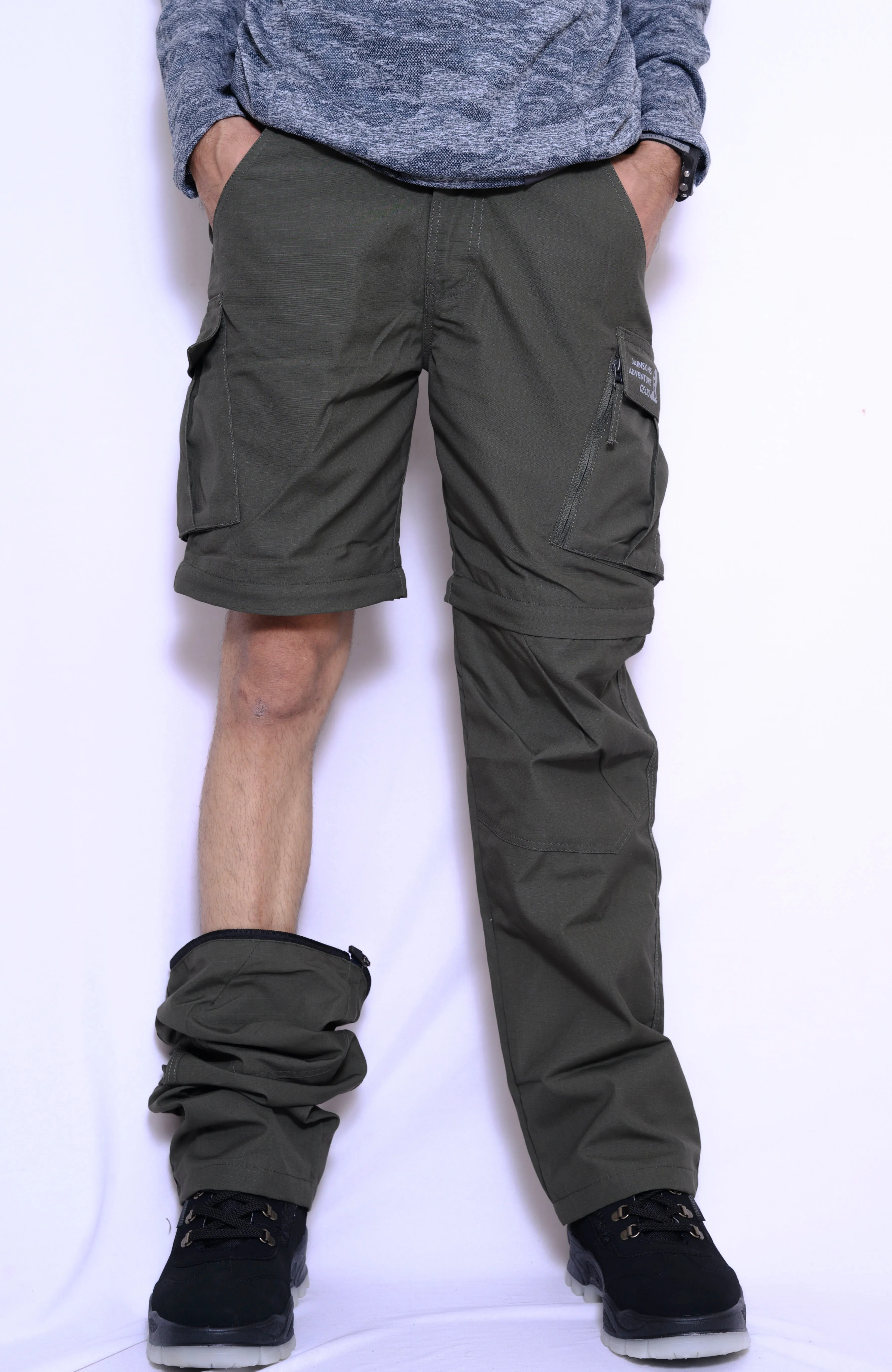 JAG Special Forces Cargo Convertible Trekking, Hiking & Travel Pants | Convertible Cargo Pants