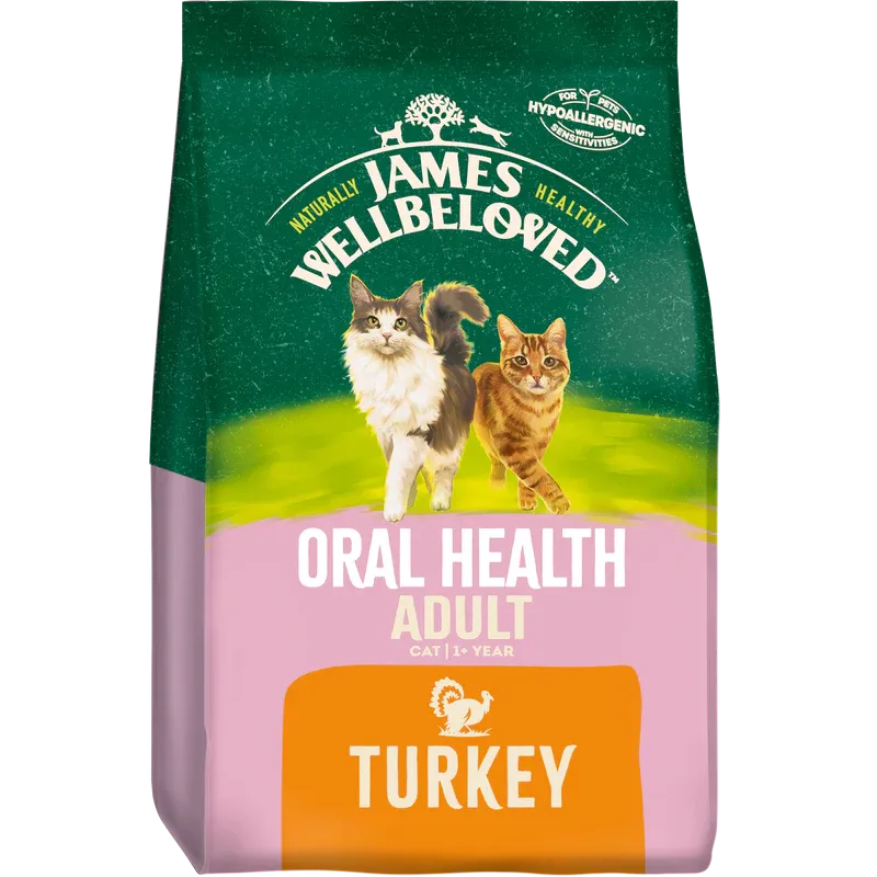 James Wellbeloved Cat Food Turkey Oral Health