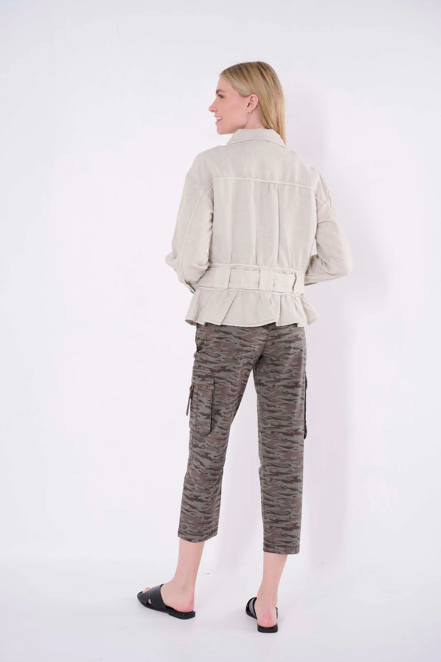 Janie Printed Poplin Pant