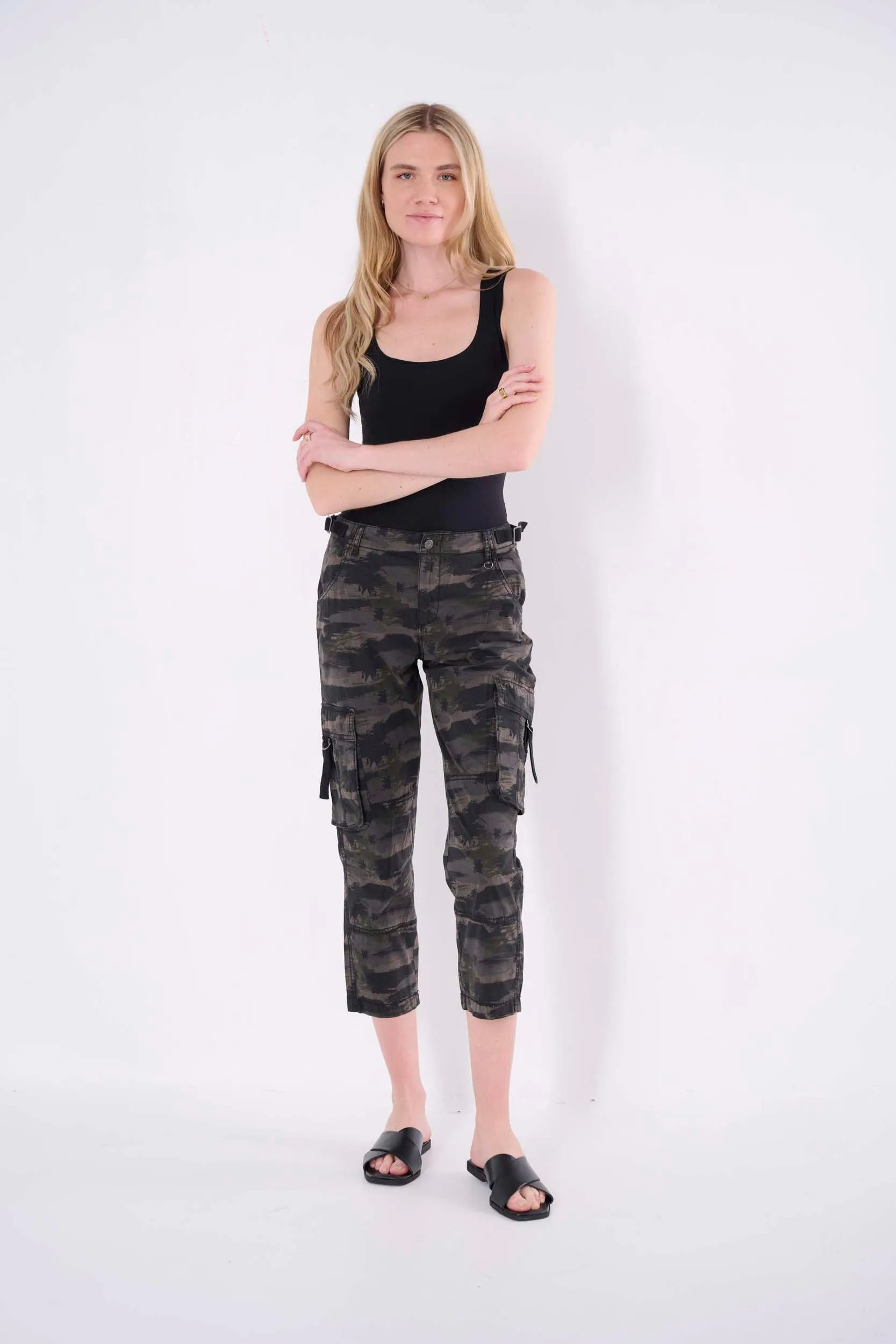 Janie Printed Poplin Pant