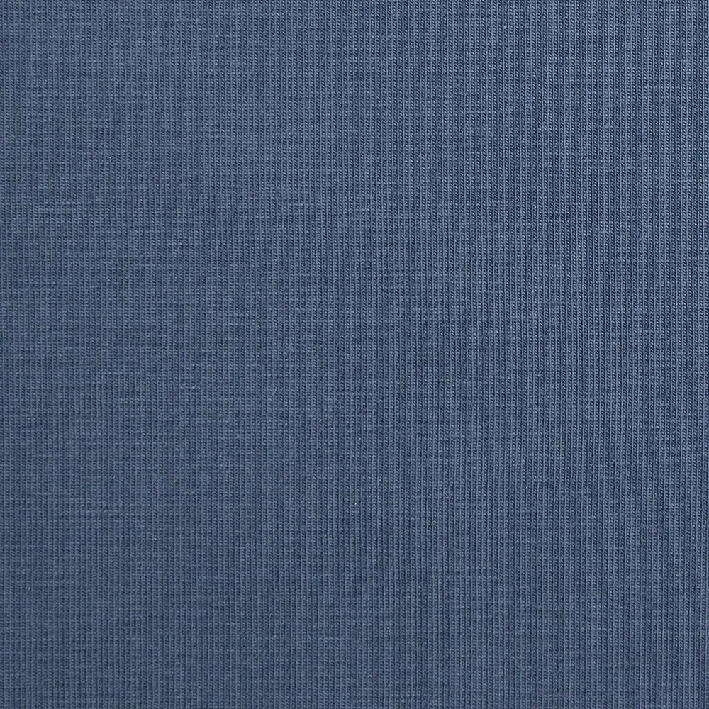 Jersey coton Bio bleu jeans