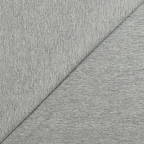 Jersey coton Bio gris chiné