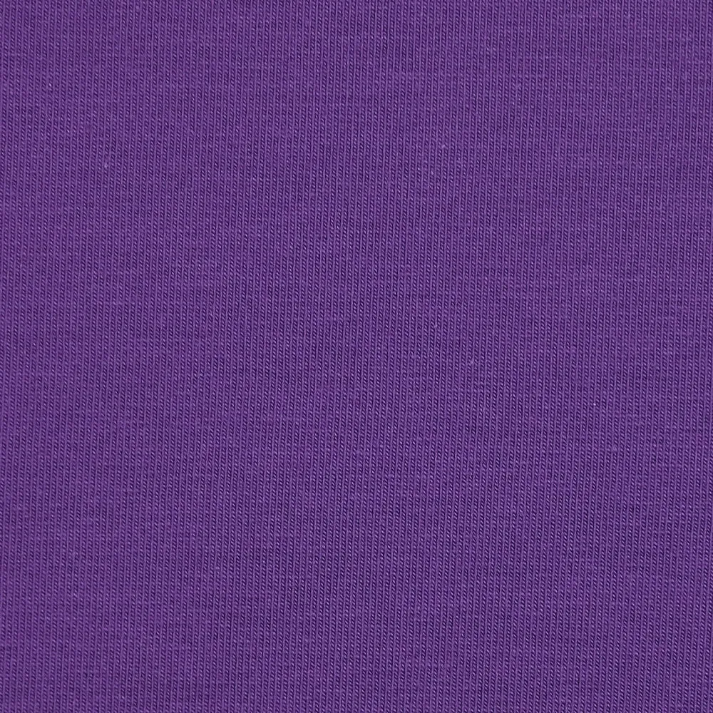 Jersey coton Bio violet