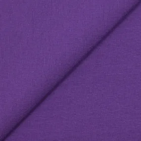 Jersey coton Bio violet