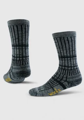 Joey Full Cushion Mid Calf Socks - Dark Navy Marled