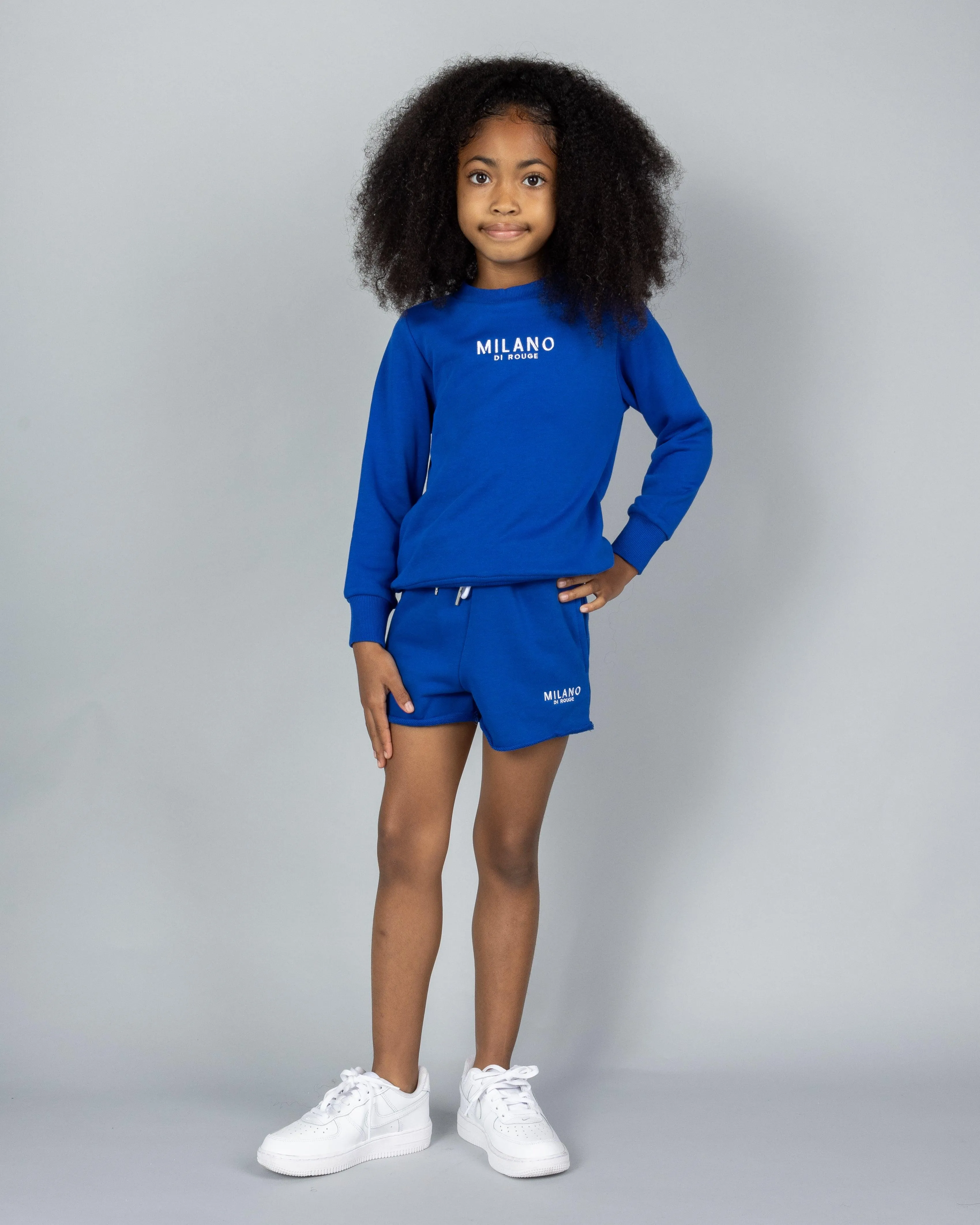 Kids Girl Summer Signature Fleece Shorts