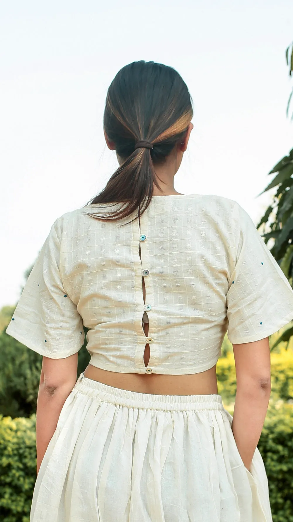 Kora Masakali Blouse/crop top