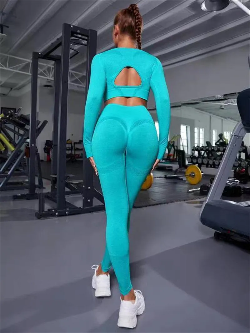 Leggings de fitness 2 pièces