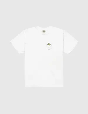 Leo Pocket Unisex T-Shirt [White]