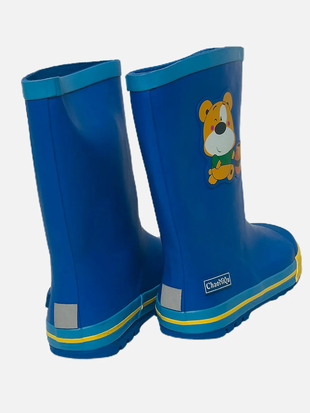 Little Surprise Box Mr.Ted Thomas Flexible Rubber Rain Gumboots for Toddlers and Kids