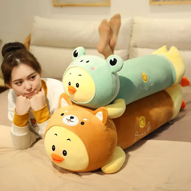 Long Snuggly Kawaii Duck Dress Up Cosplay Corgi Bunny Frog Plushies