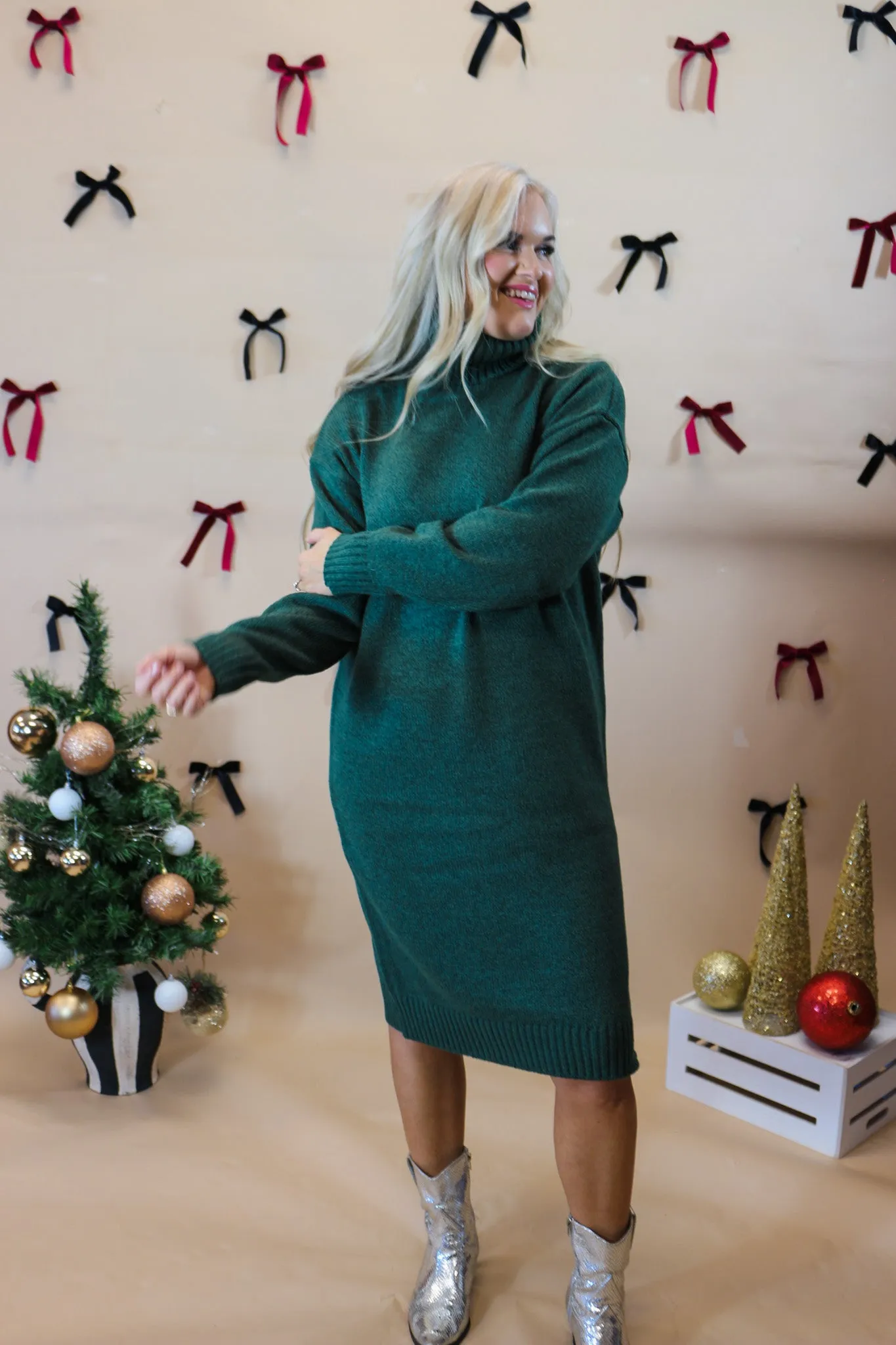 Making Plans Sweater Dress -2 Colors