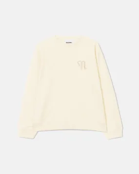 Mart - Organically Grown Cotton Sweatshirt - Creme