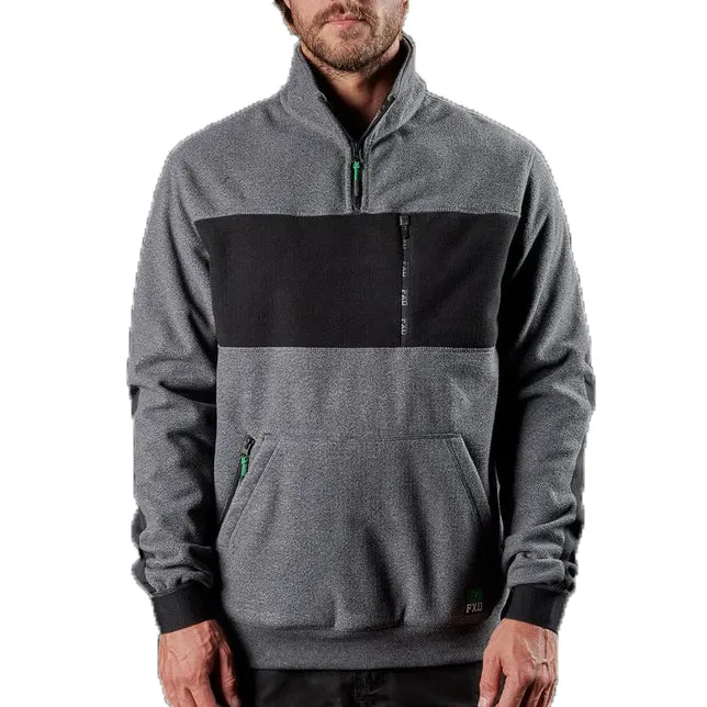 Men's 1/4 Zip Work Fleece Sweatshirt WF2