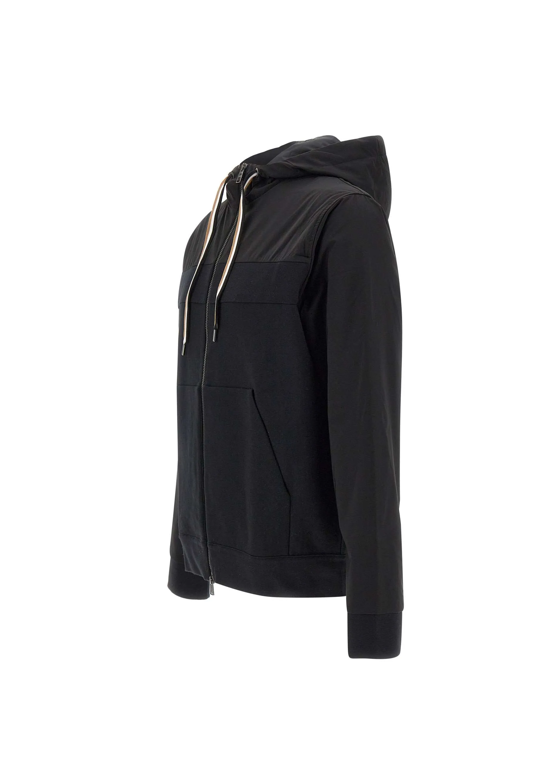 Men's Black Sweatshirt with Hood