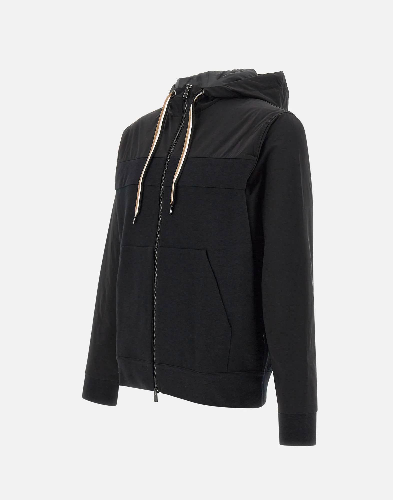 Men's Black Sweatshirt with Hood