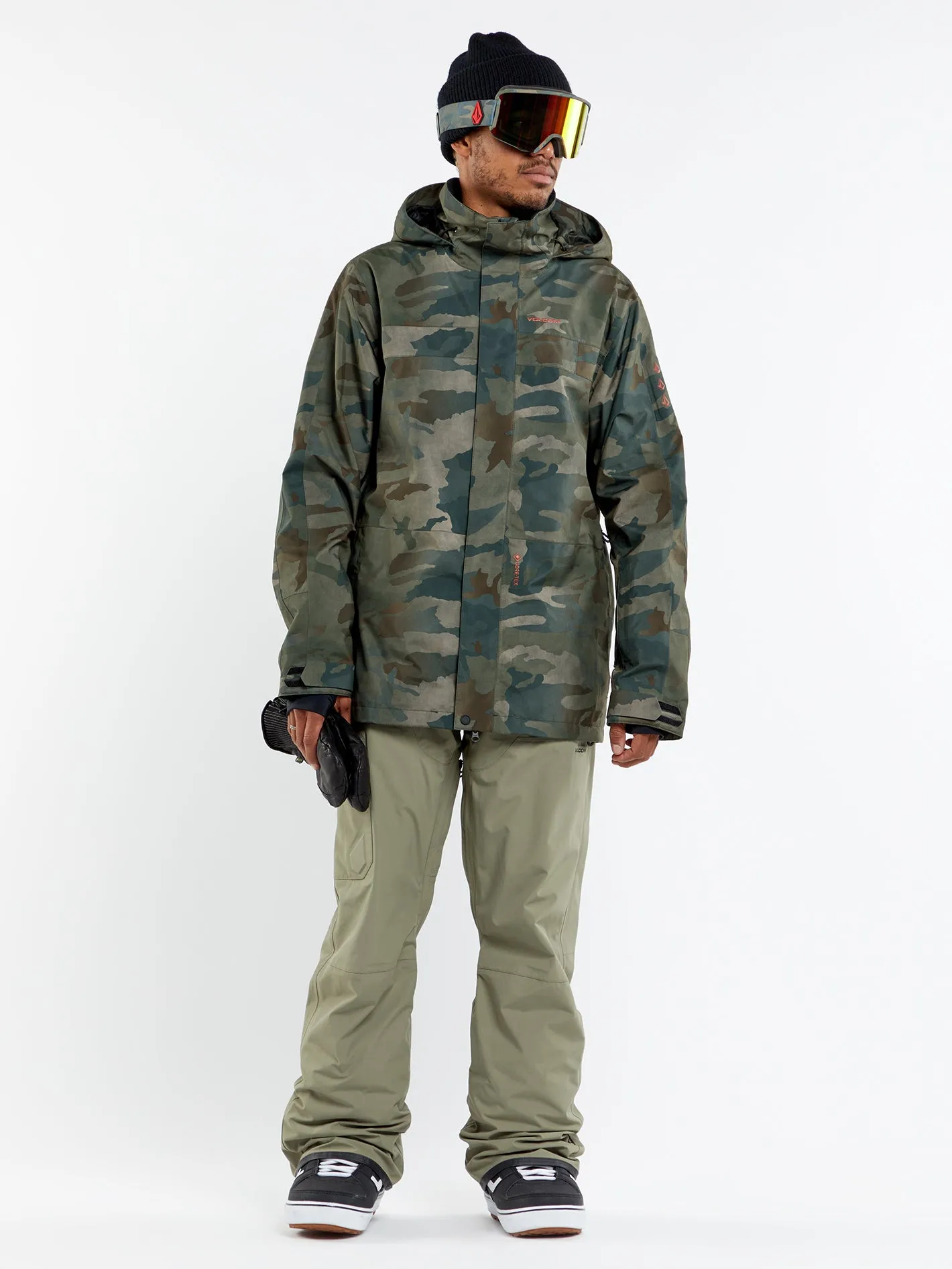 Mens L Gore-Tex Pants - Military