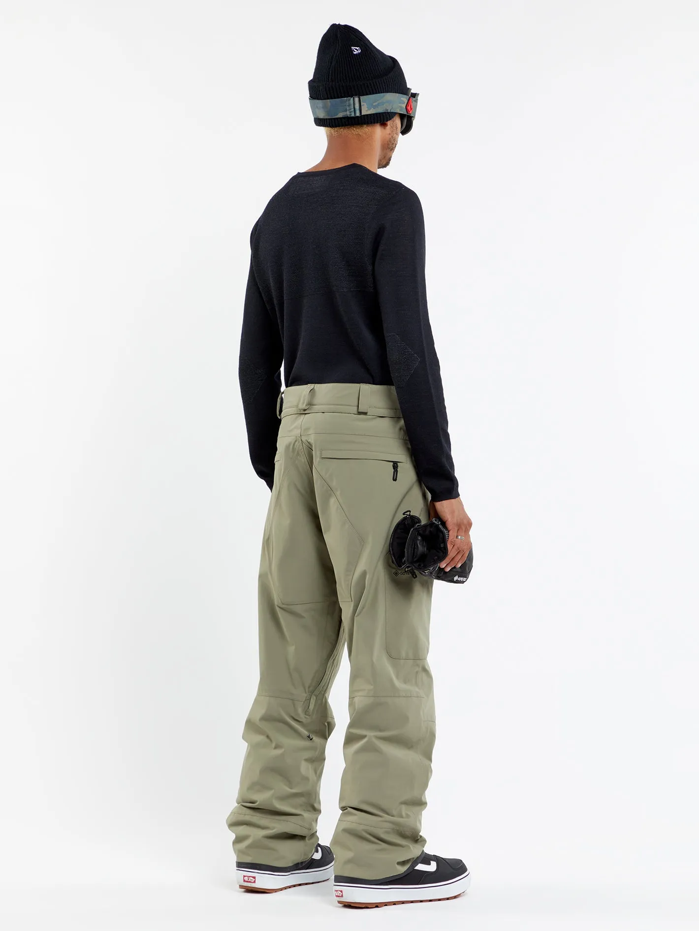 Mens L Gore-Tex Pants - Military