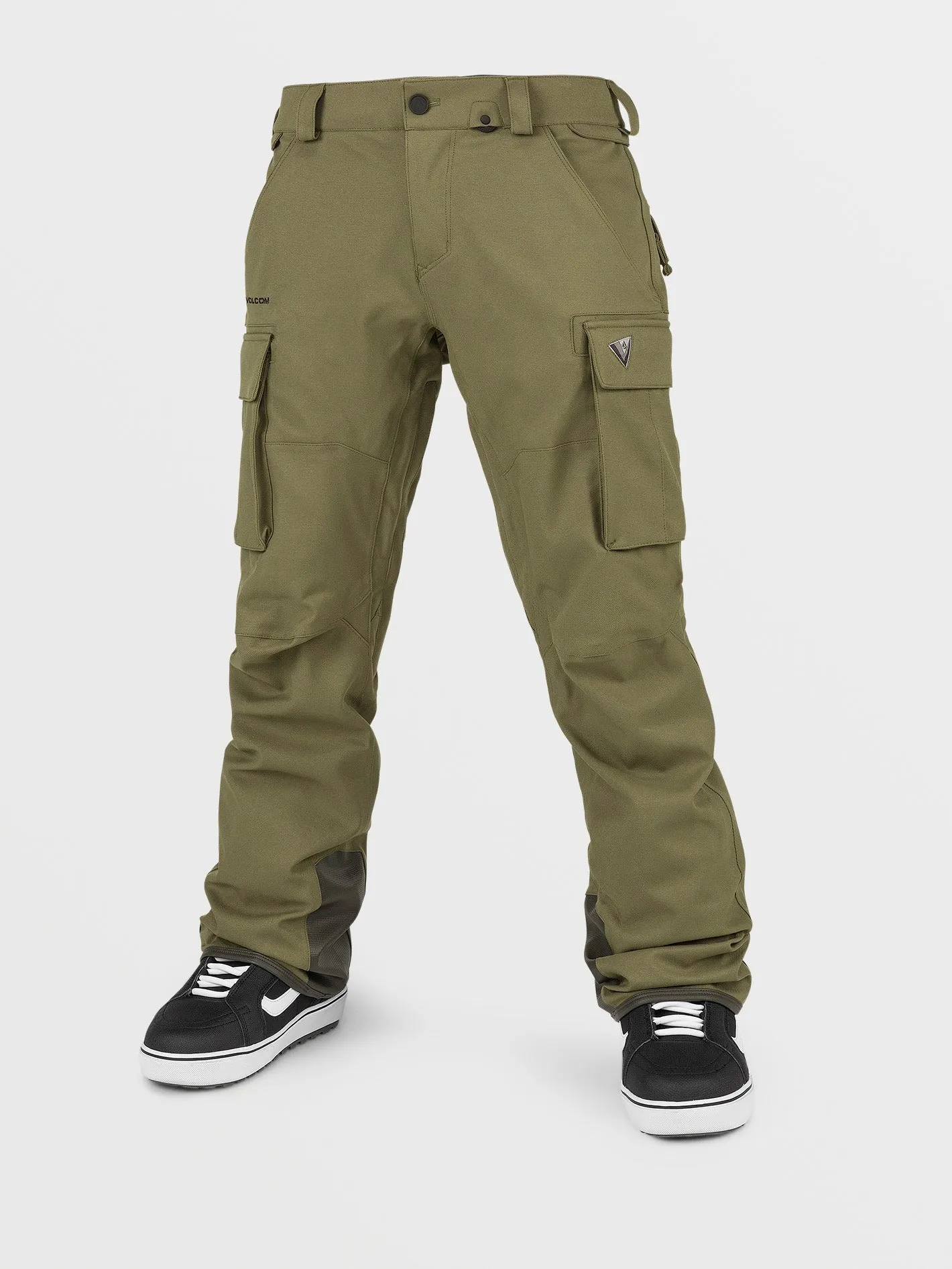 Mens New Articulated Pants - Military