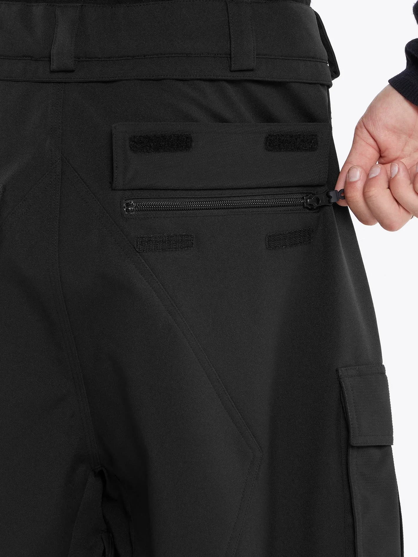 Mens Nwrk Baggy Pants - Black