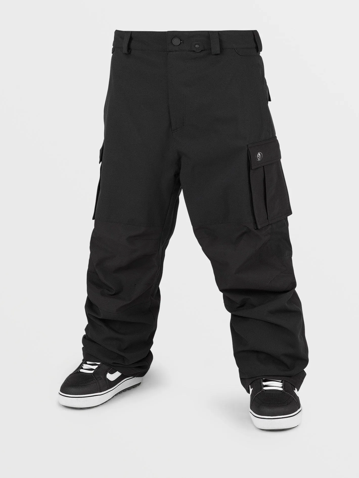 Mens Nwrk Baggy Pants - Black