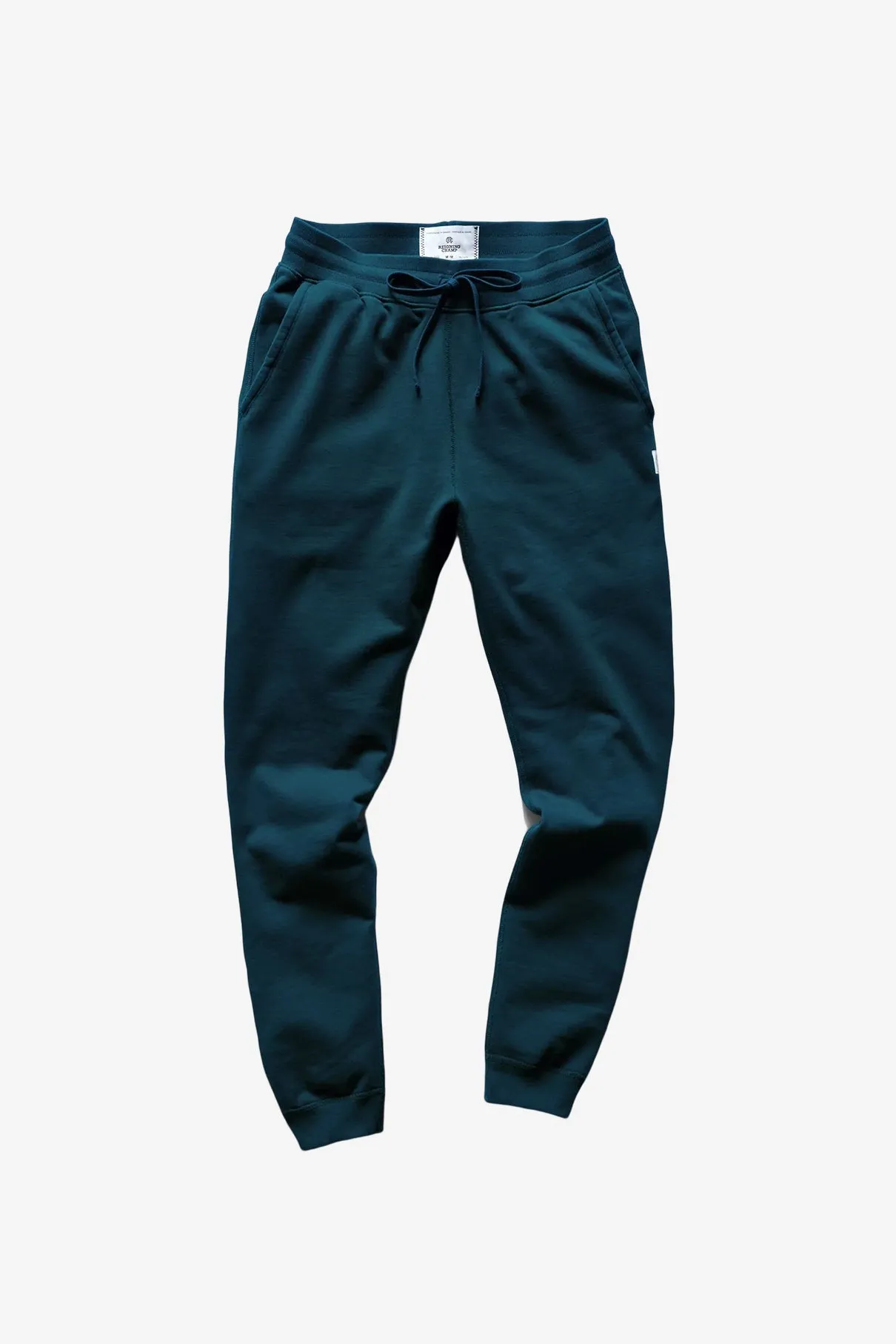 Midweight Terry Slim Sweatpant - Deep Teal