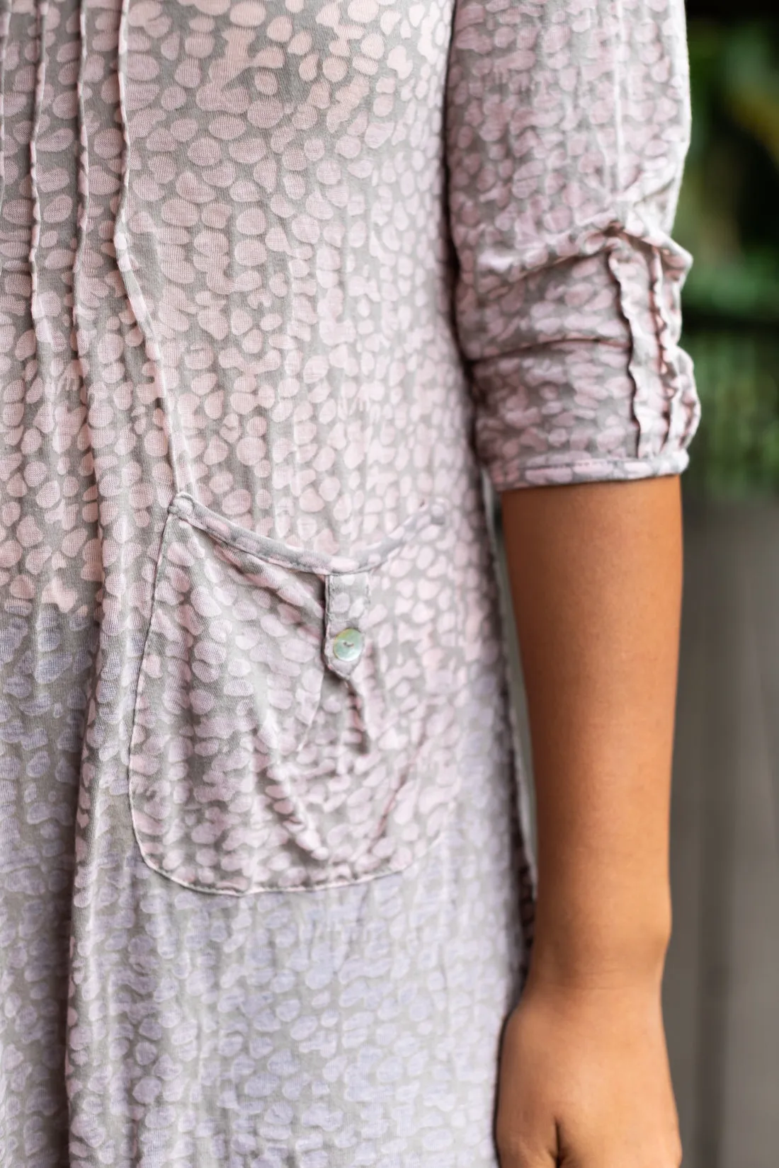 Moonlight Burnout Tuck Tunic