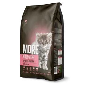 MORE First Steps Chicken Kitten Dry Food 2kg