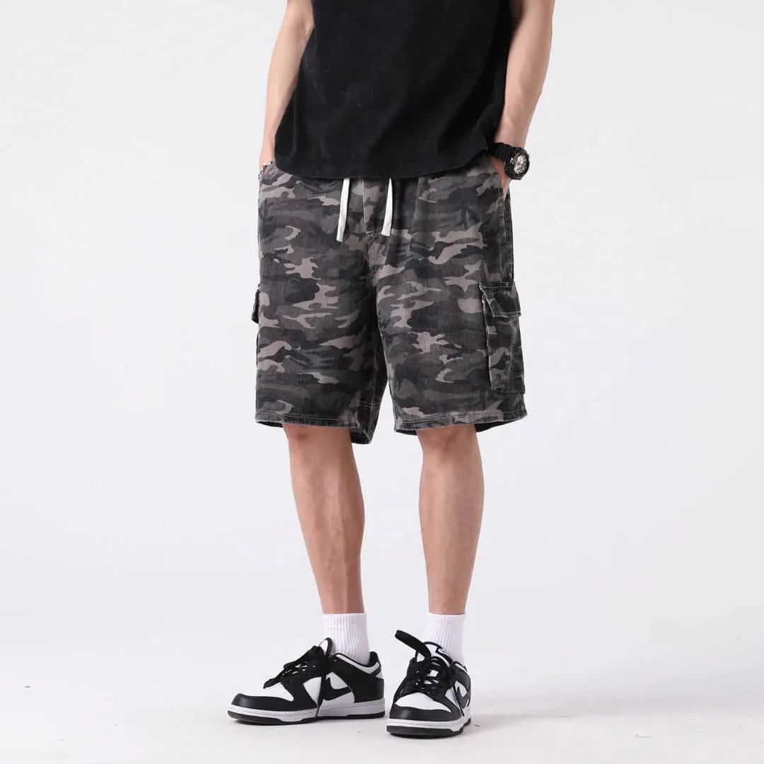 Moto Camo Shorts