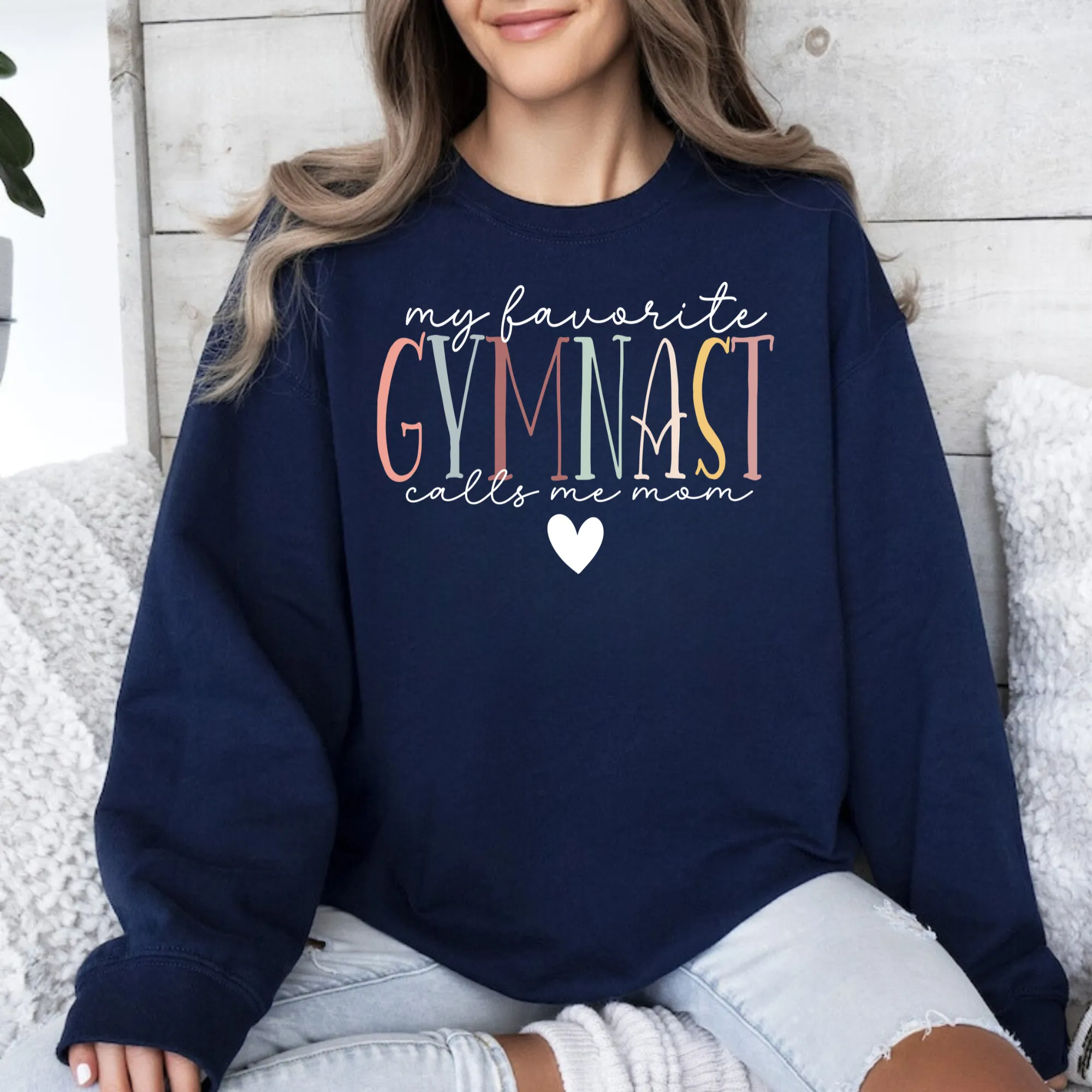 My Favorite Gymnast Calls Me Mom Sweatshirt