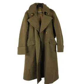 Named Major 1930-1940 British Royal Engineers Trench Coat J.G. Plumb