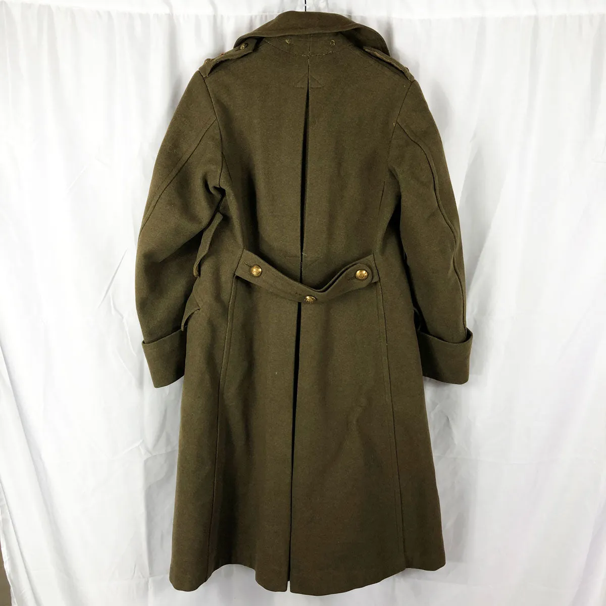 Named Major 1930-1940 British Royal Engineers Trench Coat J.G. Plumb