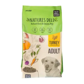 Natures Deli Adult Turkey and Rice Dry Dog Food 2/12kg