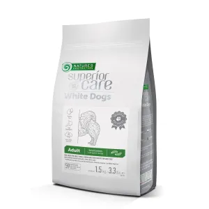 Nature's Protection Superior Care White Dog Grain-Free Dry Dog Food For Adult Small And Mini Breeds Light Coated Dogs, Insect